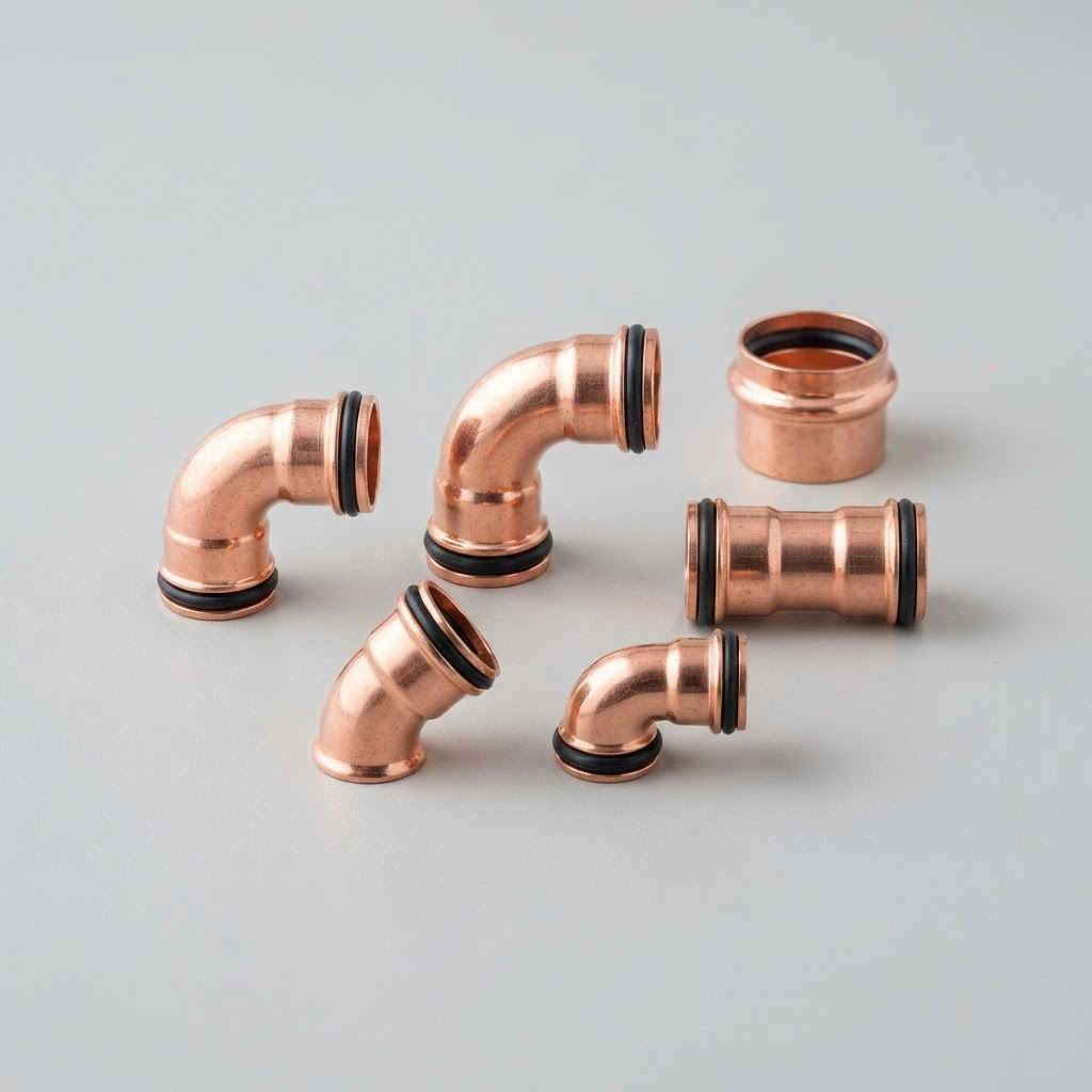 Codo 45° H-H ACR Copper Press (32041)