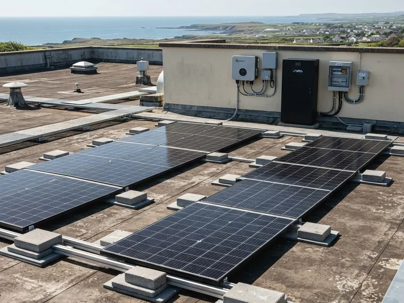Instalación fotovoltaica de autoconsumo con almacenamiento