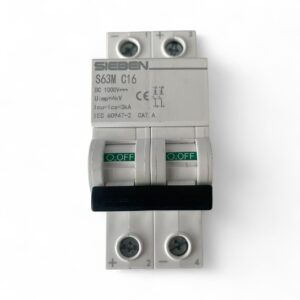 Magnetotérmico de Corriente Continua (DC) para Instalaciones Fotovoltaicas