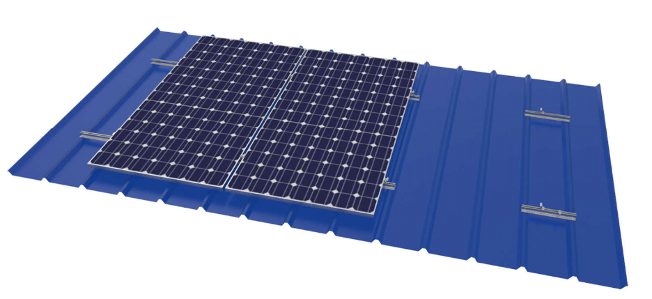 Sieben rail - Mini Rail para Techo Trapezoidal - Imagen 2