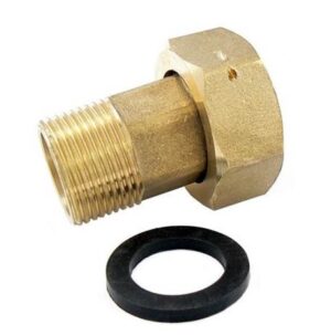 Racor para Contador de agua de 1/2"-3/4" de latón.