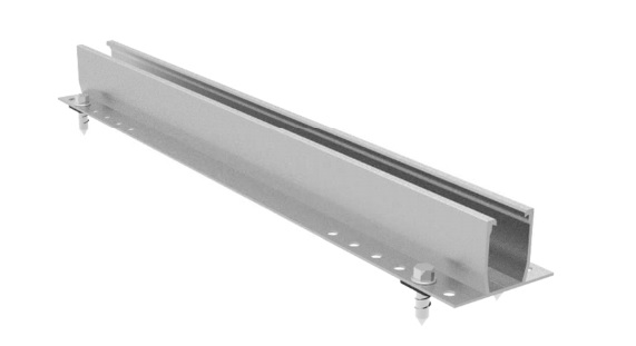 Sieben rail - Mini Rail para Techo Trapezoidal