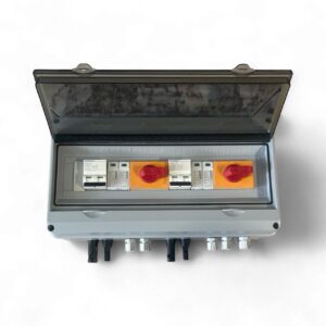 Caja de Protección Solar para 2 Strings con Magnetotérmicos SIEBEN